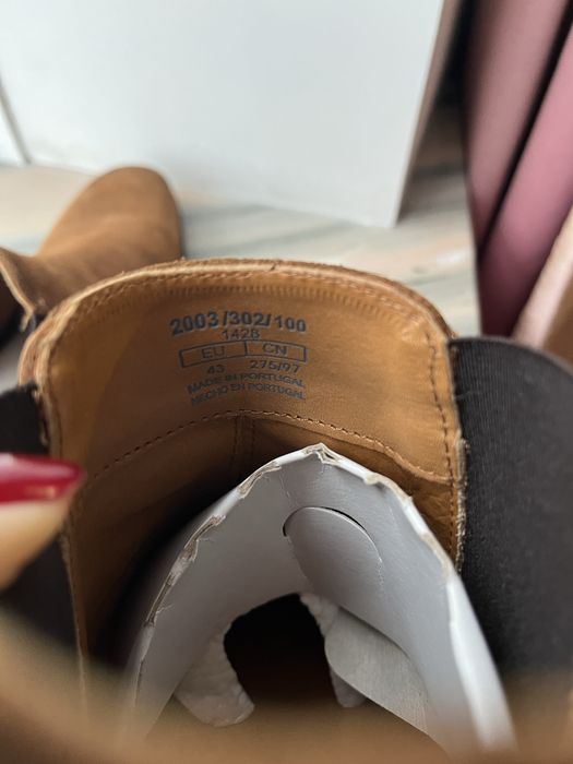 Чоловічі замшеві челсі Zara