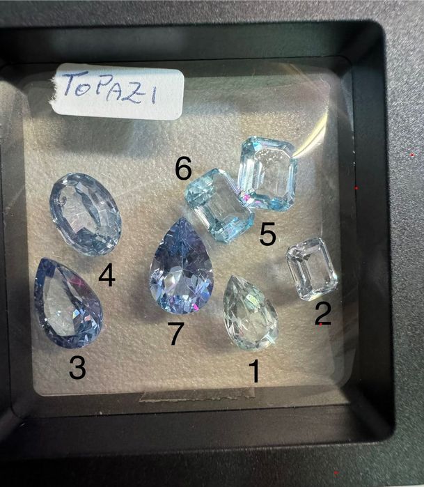 Ювелірні камені Топази Італія