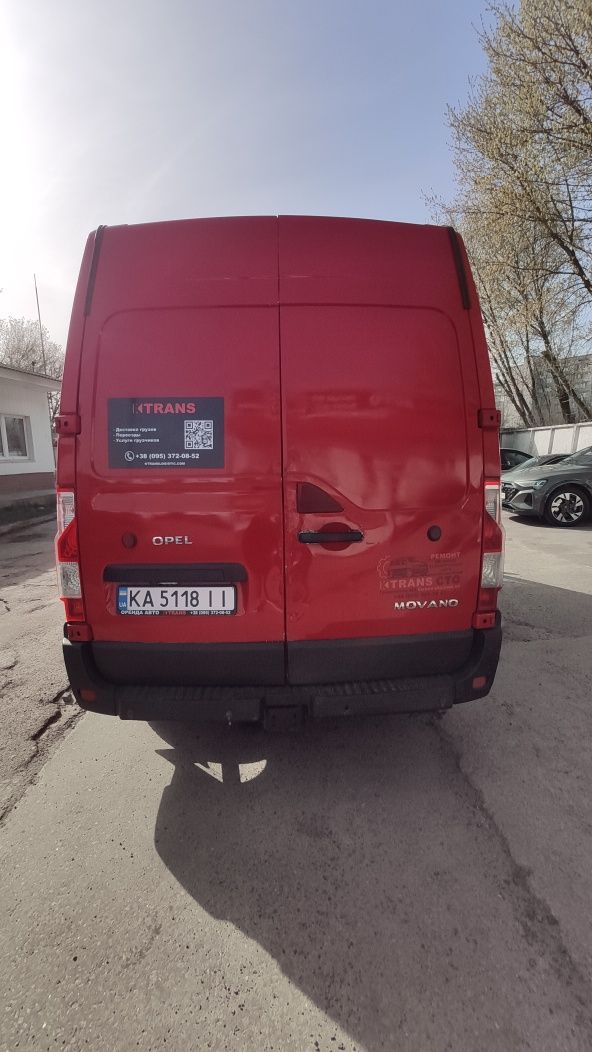 Оренда грузовой бус Opel Movano