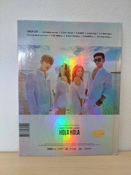 Álbum Kpop KARD "Hola Hola"