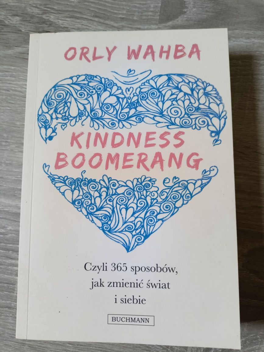 Orly Wahba kindness boomerang wdzięczność afirmacje książka