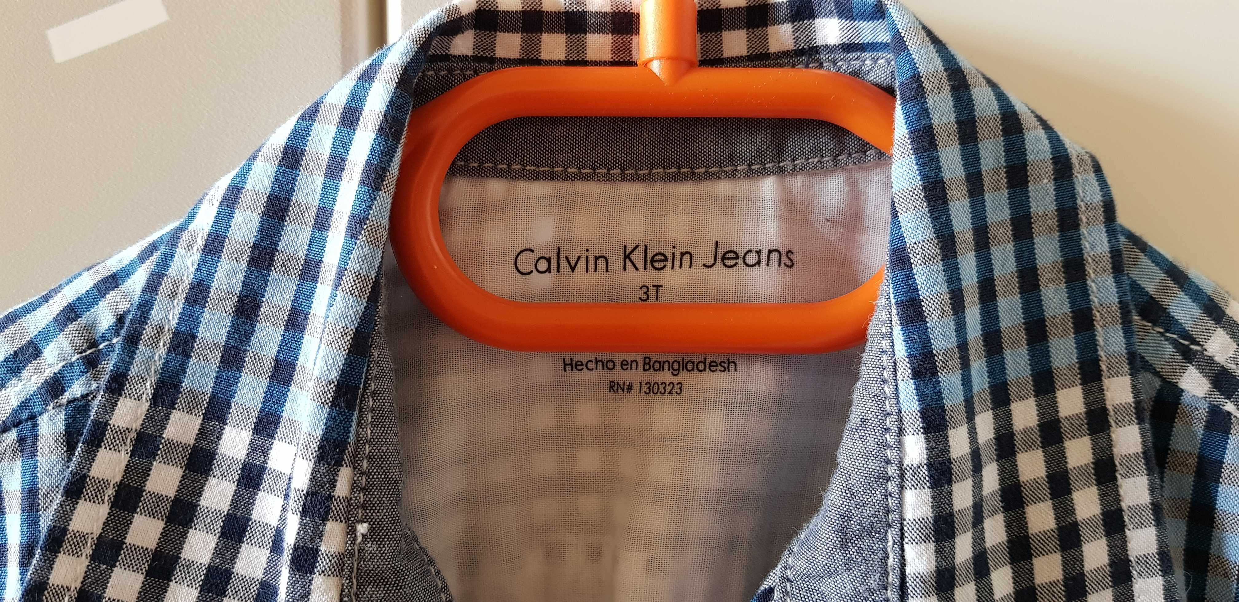 Koszula z krótkim rękawem Calvin Klein Jeans (rozmiar 98, 3T)