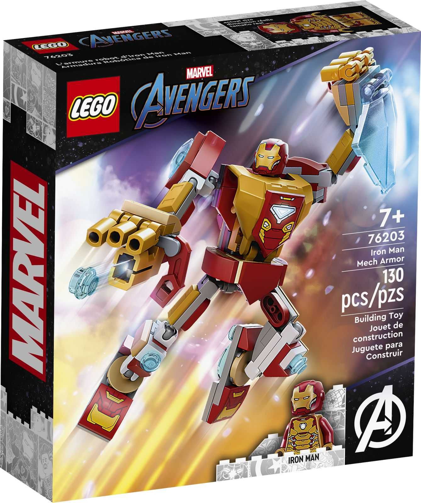 LEGO 76203 Marvel - Mechaniczna zbroja Iron Mana