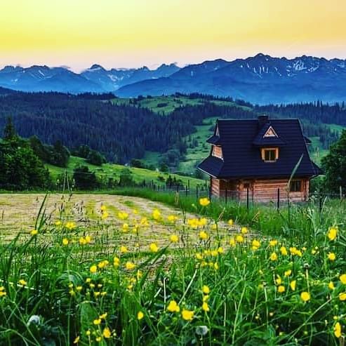 Domki Zakopane z widokiem na Tatry ruska bania sauna wakacje Zakopane