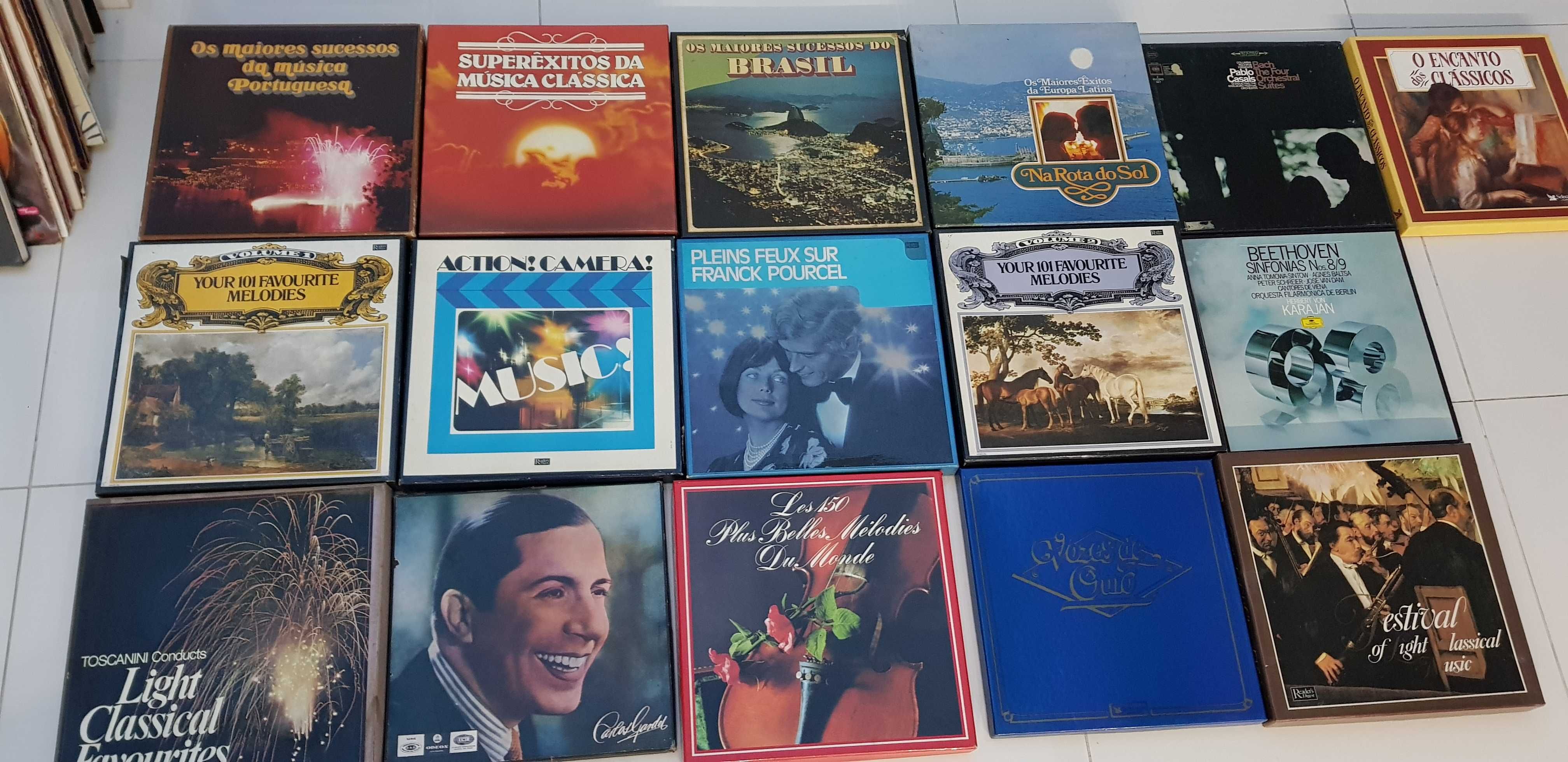 Lote de lp´s variados e coletâneas diversas