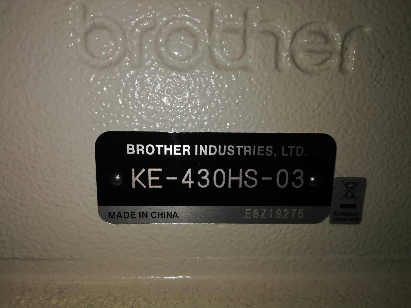 Ryglówka elektroniczna Brother KE430HS-03