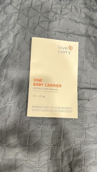 Новий ерго-рюкзак Love&Carry