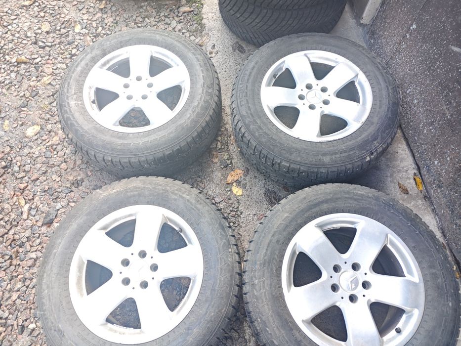 Зимняя резина с дисками на Мерседес мл