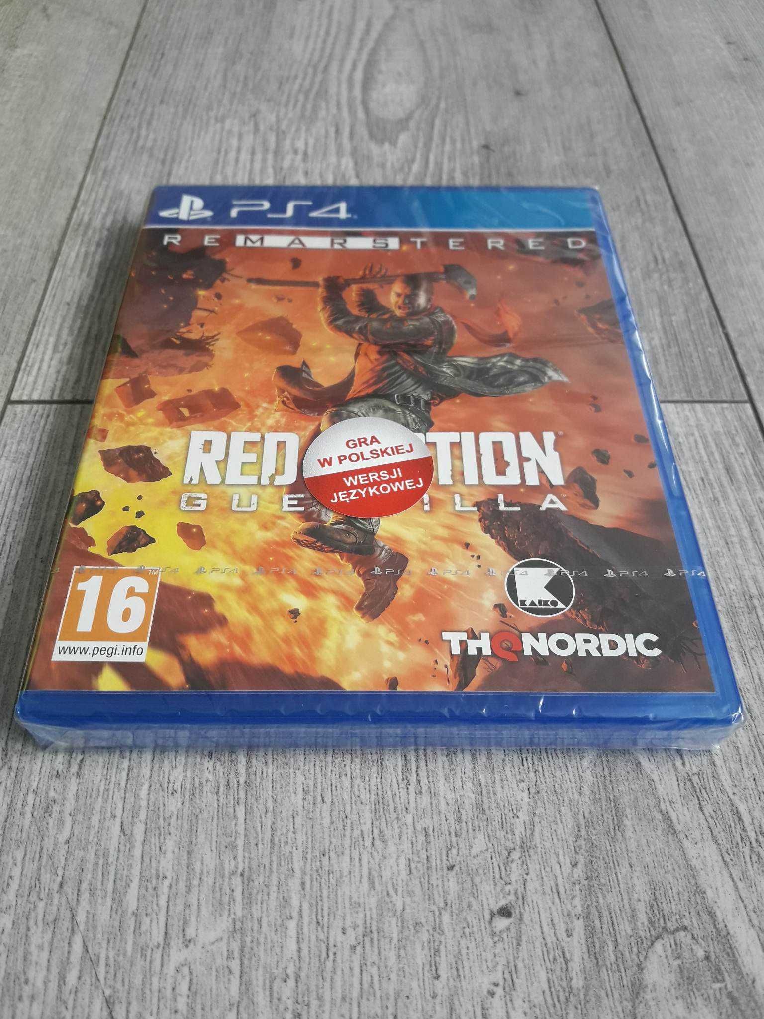 Nowa Gra Red Faction Guerilla Remastered PL PS4/PS5 Playstation