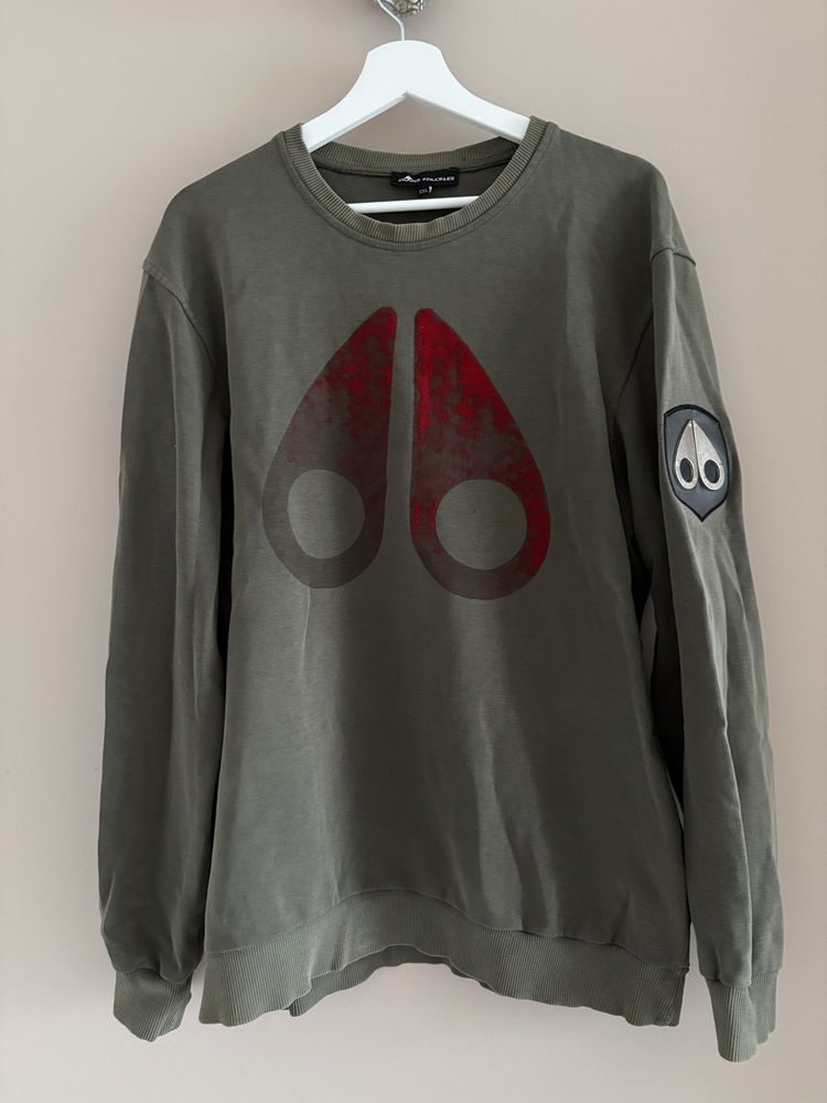 Bluza z napisem Moose Knuckles