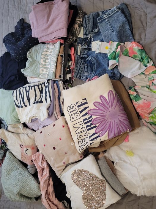 Wielka paka ubrań 70 szt dziewczynka r 140 hm, zara, reserved