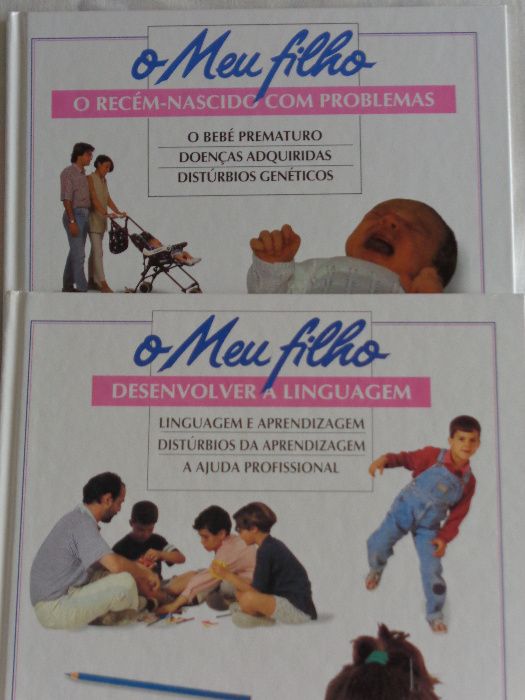 Colecção completa de livros "O meu Filho", auto-ajuda