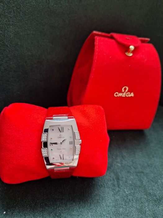 Damski zegarek Omega Constellation  Quadrella