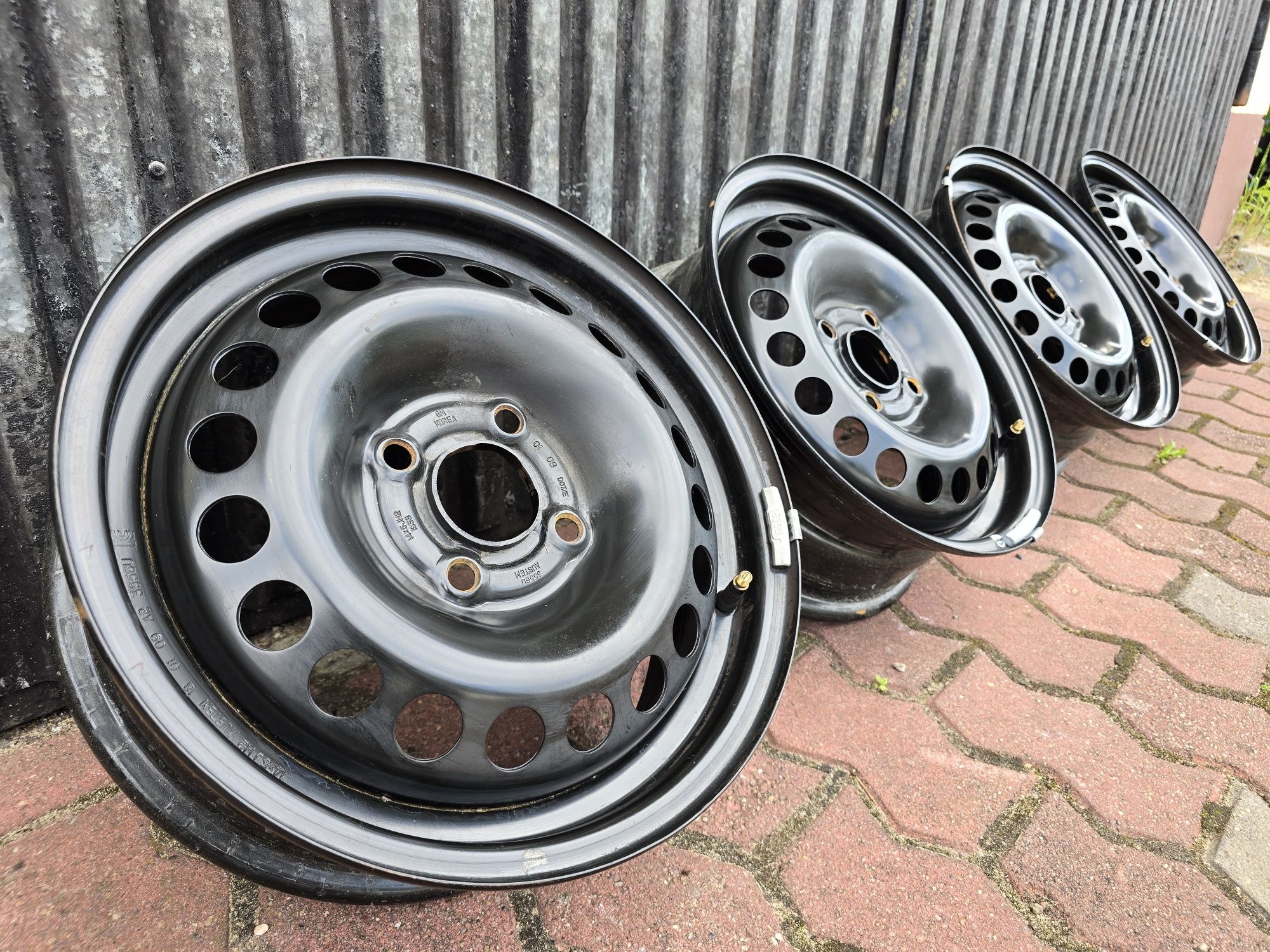 Felgi stalowe 14" Opel Karl 4x100 Adam Corsa E D Meriva Combo