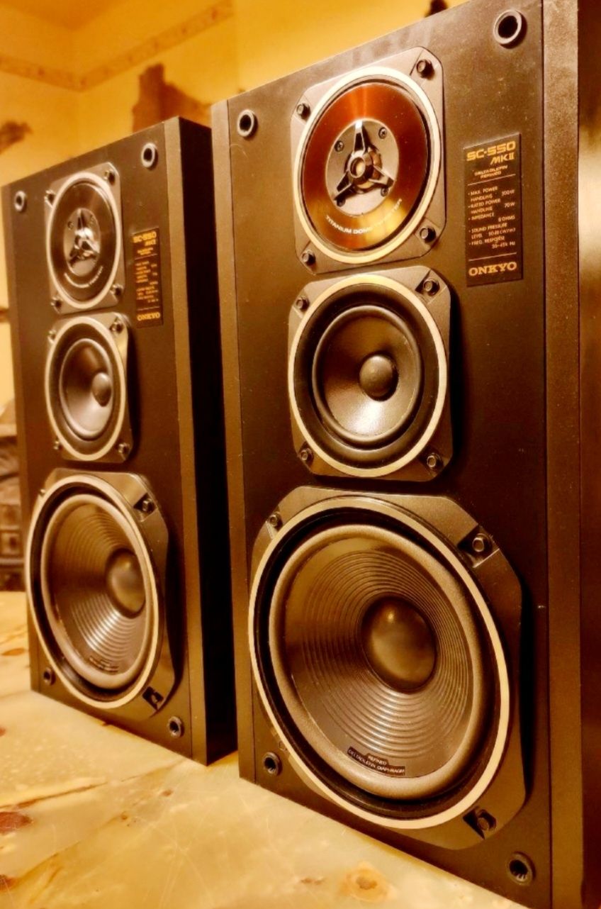 Głośniki Onkyo SC 550 MK2. Vintage. Stan idealny