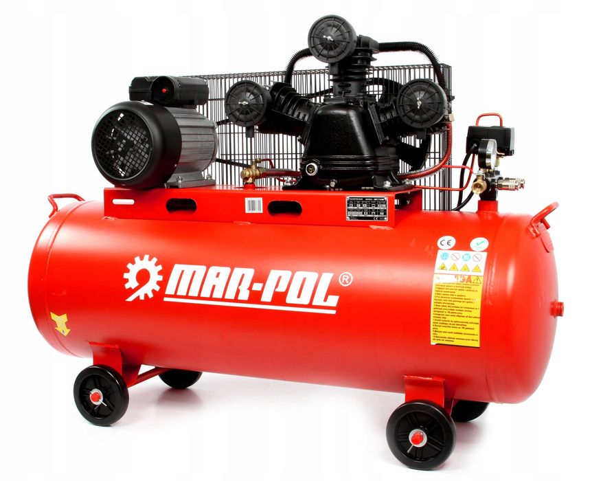Kompresor olejowy Mar-Pol 100L 8 bar 4HP 3-tłoki W3