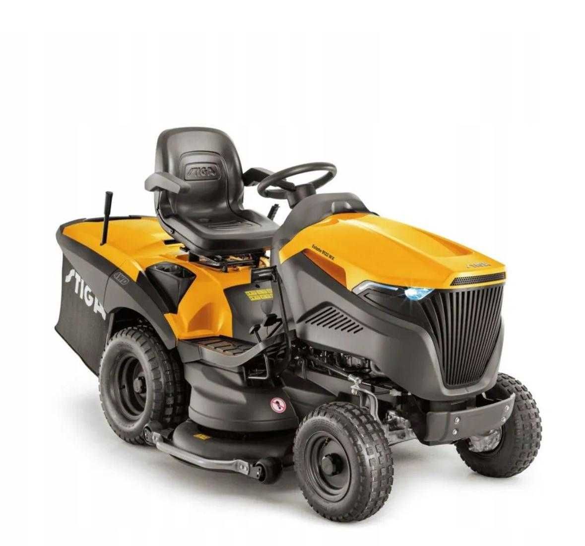 Koszenie trawy z operatorem STIGA TH4NS3 120 Hydro