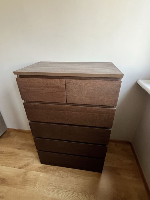 IKEA MALM komoda 6 szuflad 80x123 cm