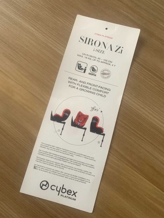 Cybex Platinum Sirona Zi i-Size + Base + Redutor | EXCELENTE ESTADO