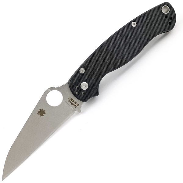 Нож Spyderco ParaMilitary 2 Wharncliffe: (Хакі,Чорний,Рожевий)