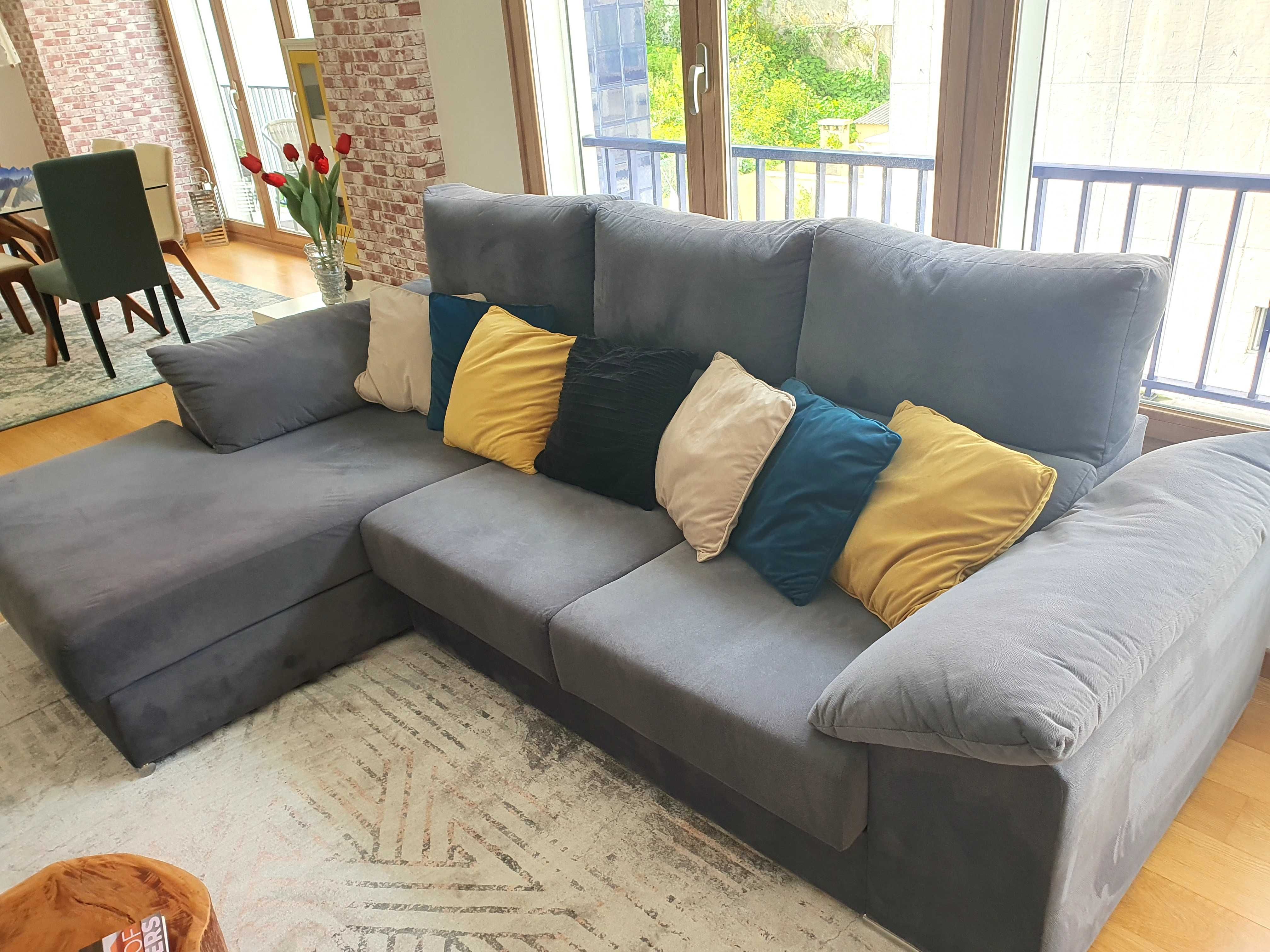 Sofa com Chaise Longue