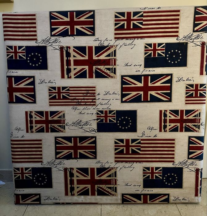 Cabecera estofada 100 cm x 100 cm