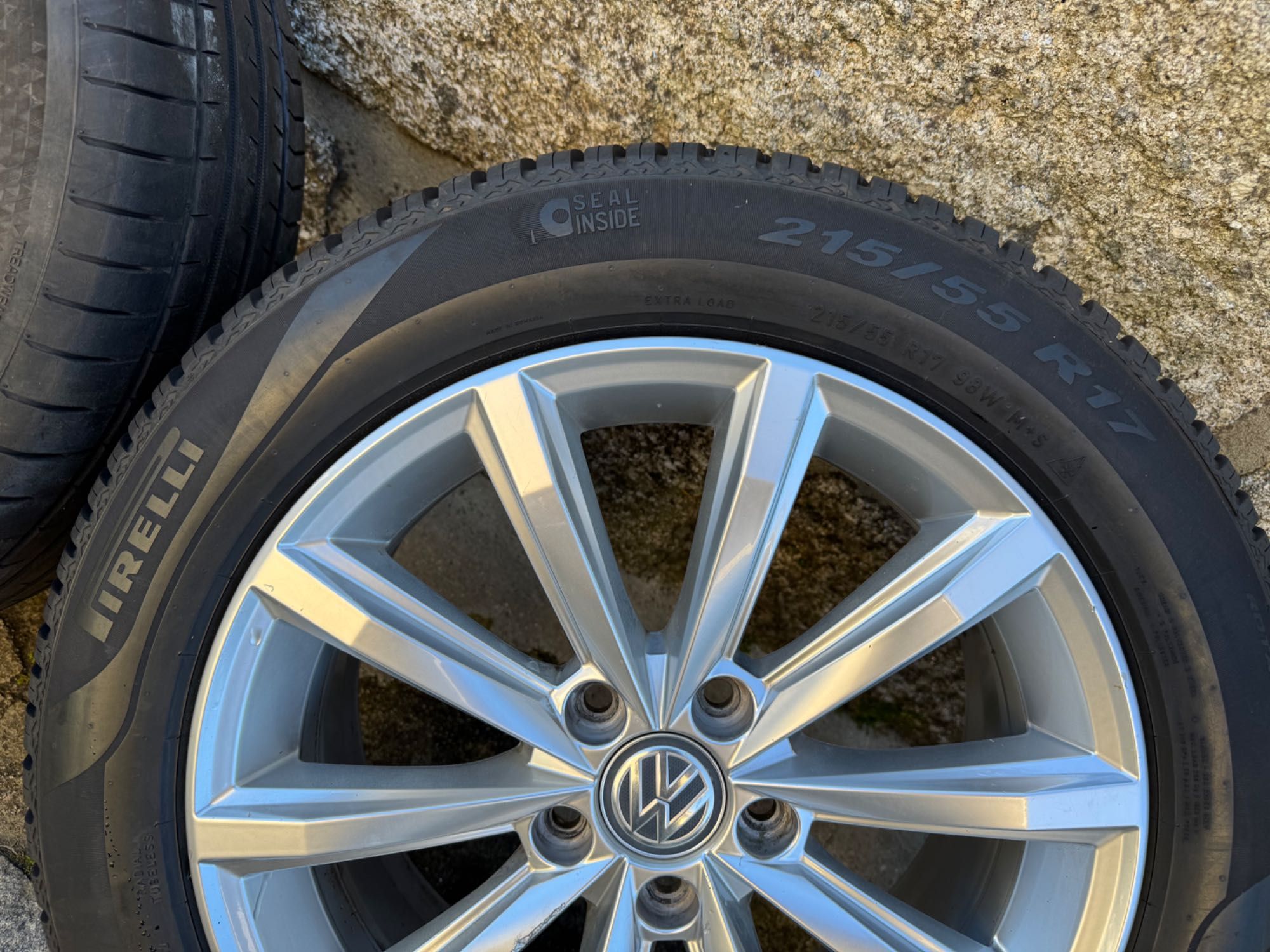 Jantes 17 5x112 Originais VW Passat B8/Golf/T-Roc/Touran