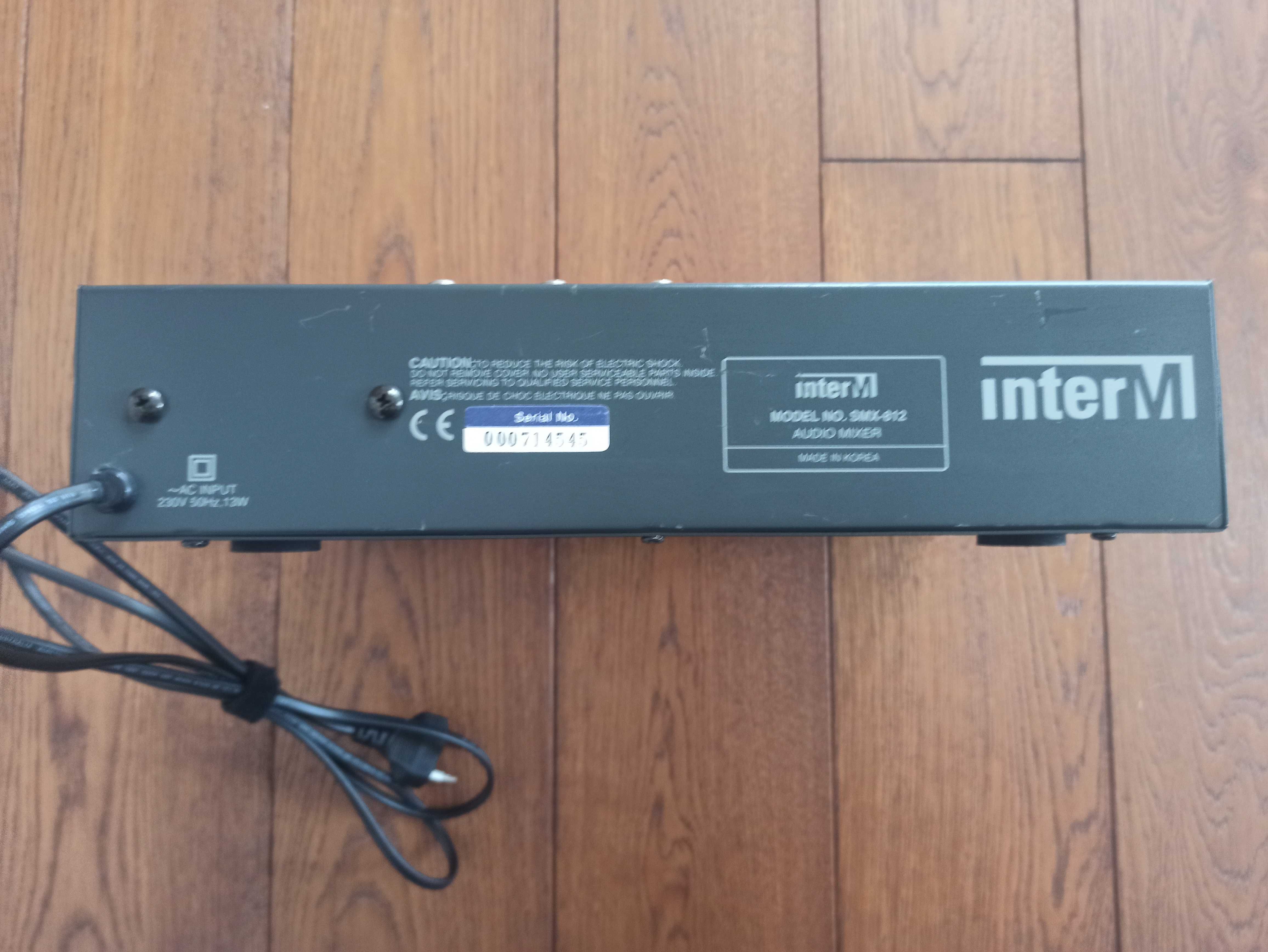 Kompaktowy mikser stereo Inter-M SMX-812