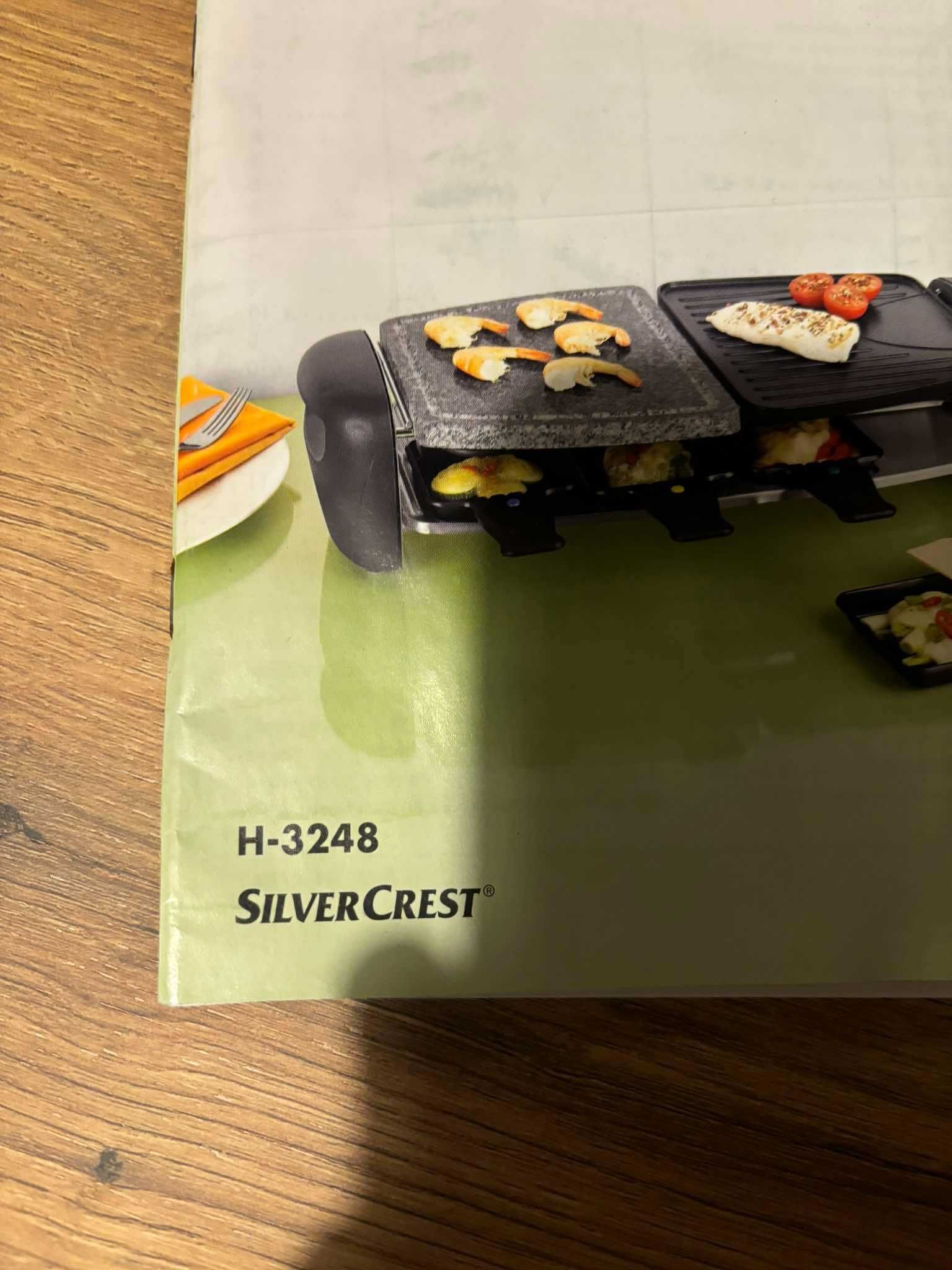 GRILL eklektyczny SILVER CREST H-3248  raclette