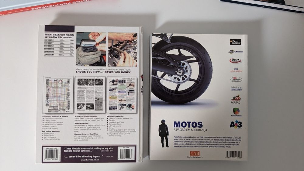 Livros sobre Motas