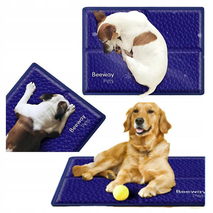 Mata Chłodząca Dla Psów Kotów 65x48cm Podkładka Żelowa