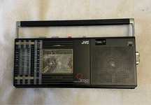 Винтажный кассетный радиоприемник RC-S22 JVC 9 Band AM/FM Short Wave