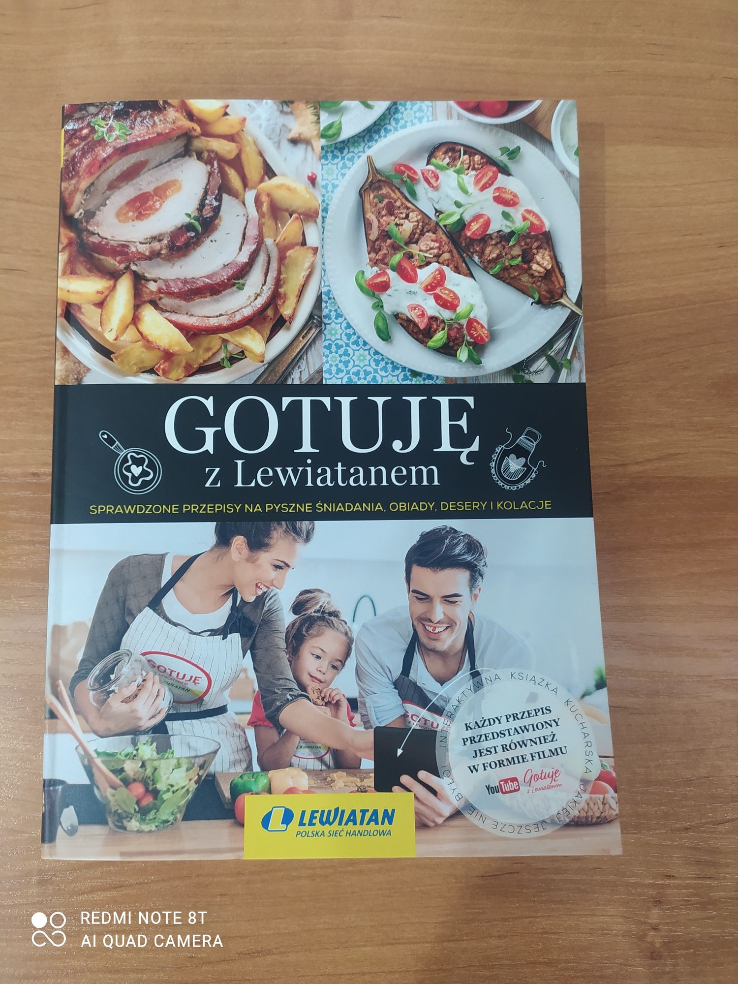 Książka kucharska Gotuję z Lewiatanem
