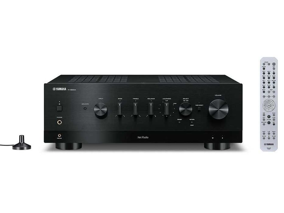 Yamaha R-N800A MusicCast Czarny Srebrny