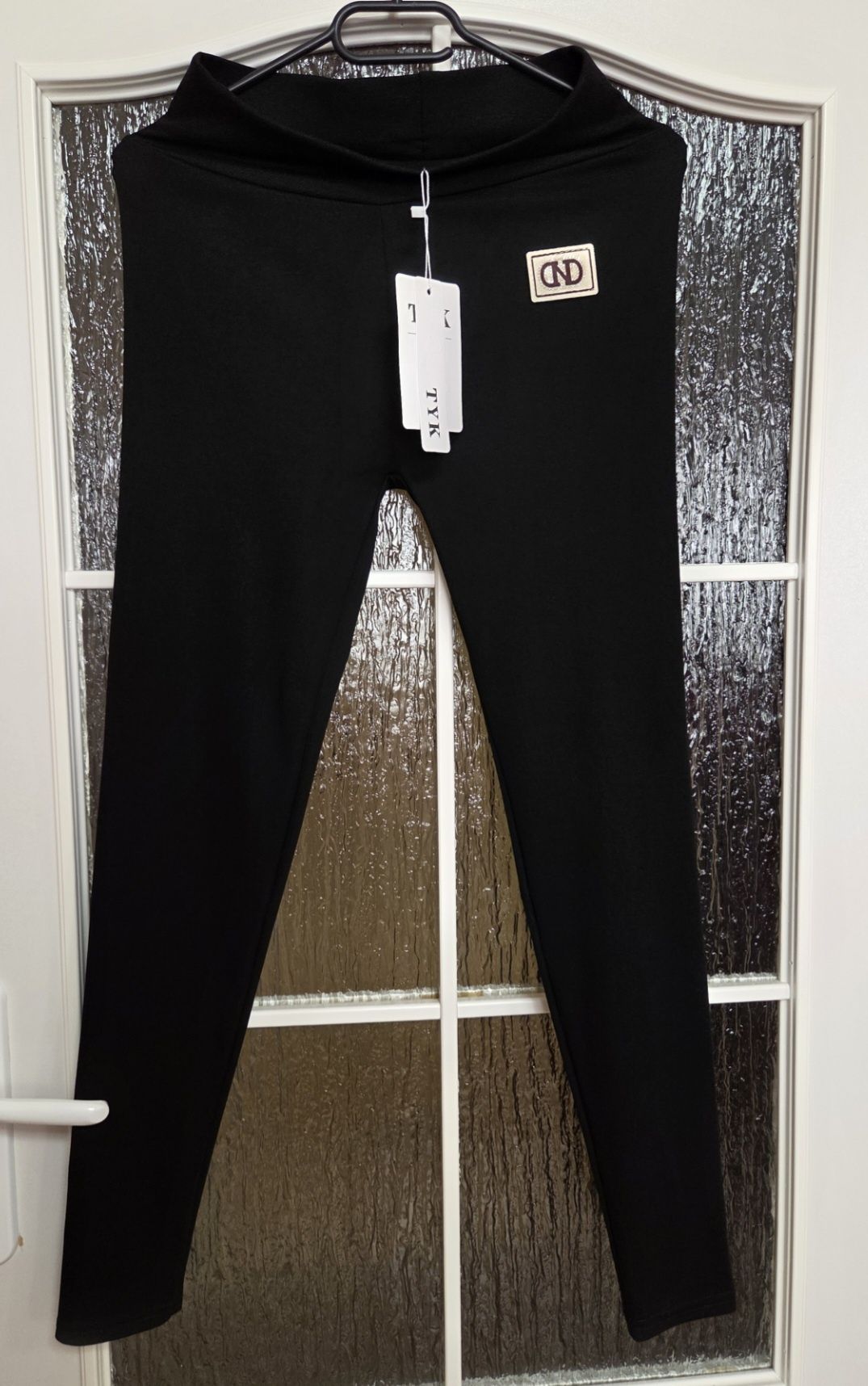 Legginsy Damskie Czarne 2XL-3XL 33