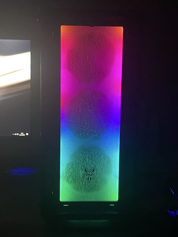 PC GAMING RGB + teclado mecânico + rato razer