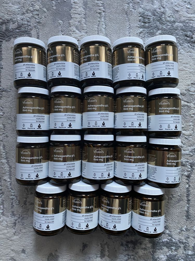 Vitalers Ashwaganda 9% 600 мг. Ашваганда