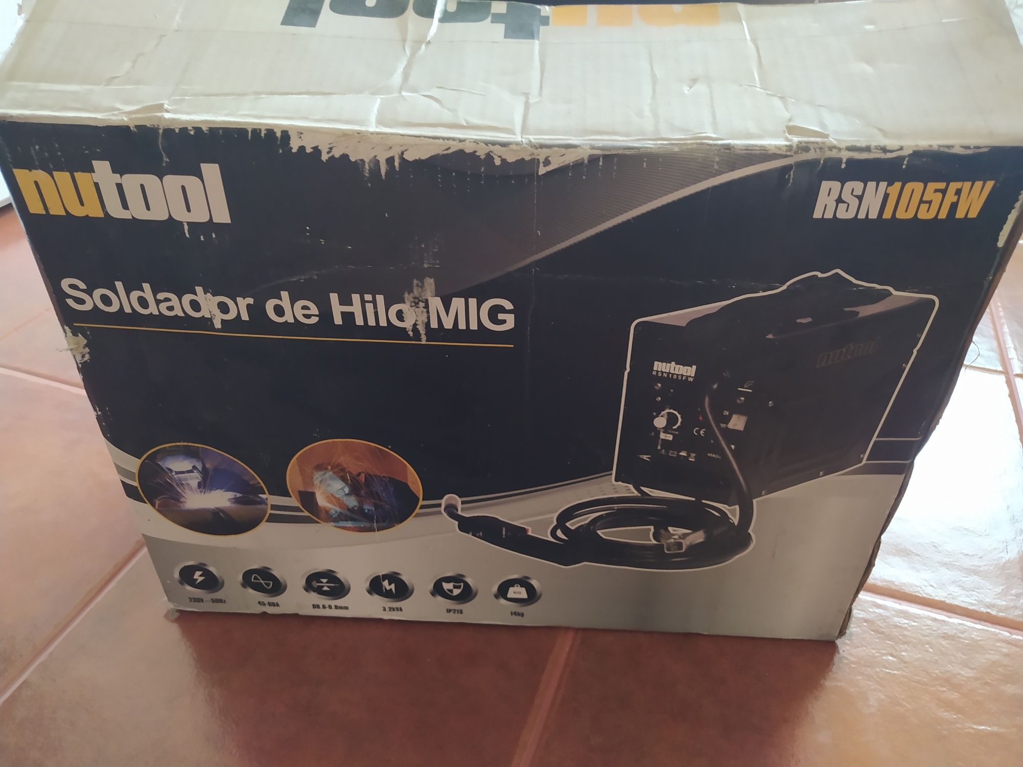 Aparelho de soldar de hilo mig nutool