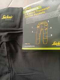 spodnie robocze SNICKERS 6944 FlexiWork dla wymagających roz XL czarne