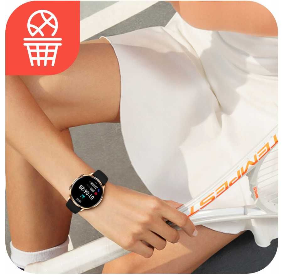 Damski Zegarek Smartwatch (Idealne Dla Mamy)