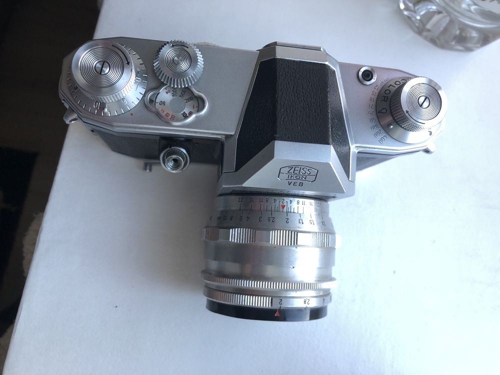 Contax D Carl Zeiss Jena Biotar 2/58, Pentacon ZI Tessar 2.8/50