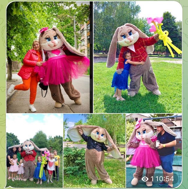 Белый Мишка VIP, Зайка Сверкающий, Тедди, Патрон, Мулат-стриптизёр,