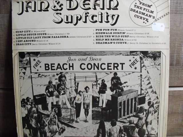 Jan and Dean "Surfcity" - płyta winylowa
