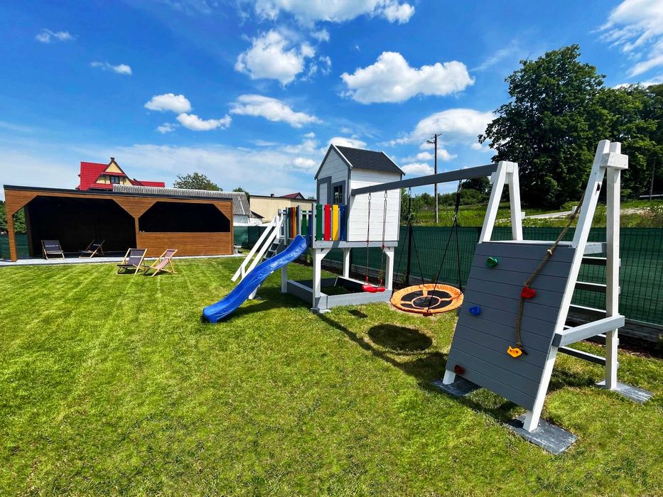 Nowoczesny dom 160m2 - 11 osób, balia, altana, plac zabaw, SYLWESTER!