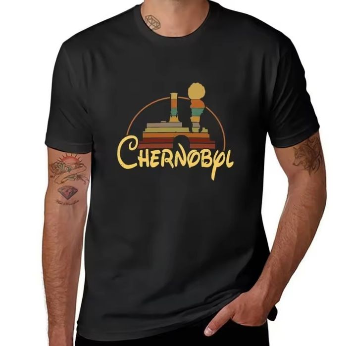 T-shirt paródia Disney/Chernobyl