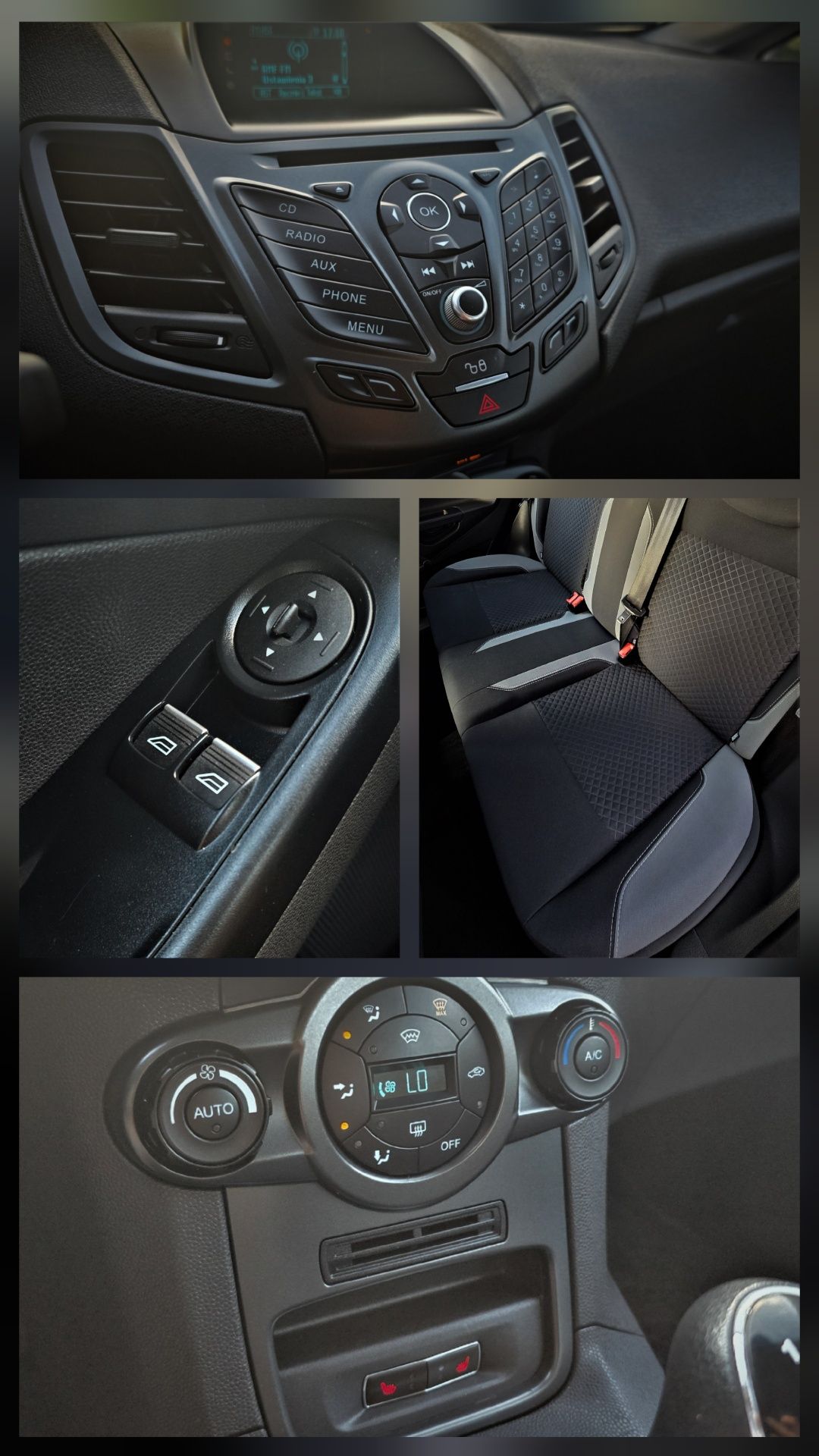 Ford Fiesta MK7 Lift 2015r Bezwypadkowy
