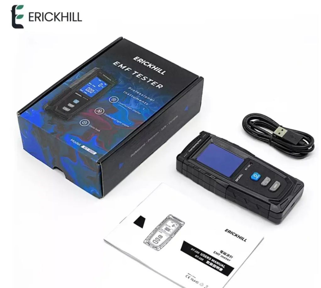 детектор тестер електромагнітнітного випромінювання ERICKHILL RT-100