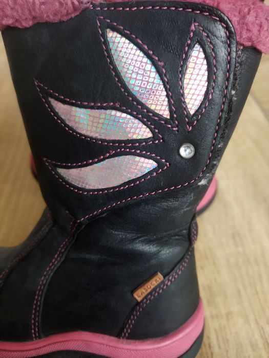 Lasocki Kids kozaki śniegowce buty na zimę dla dziewczynki rozmiar 21