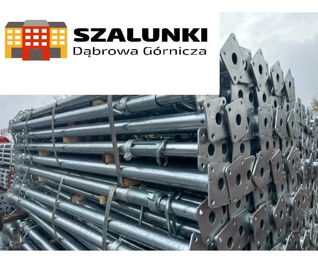 podpory budowlane stemple szalunki strop 3,5 m 14 20 gwint zewnętrzny