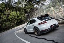 Спойлер Porsche Macan накладка на багажник ляду бленда антикрыло макан